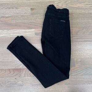 Like New Hudson  Black Skinny jeans. Size 26